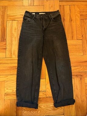 Levi's Women's Black Wide Leg Jeans